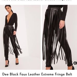 Pretty Little Thing fringe skirt